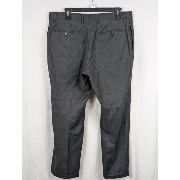 Burberry London Dress Pants Men's Size 34x29.5 Modified Read Description - Picture 5 of 11